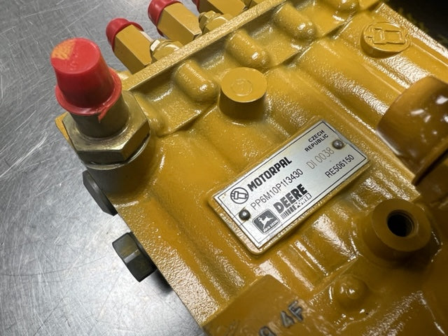 Deere Injection Pump RE506150 RE500471 - Rebuilt Motorpal Pump PP6M10P1F3430 (SKU: PP6M10P1F3430)